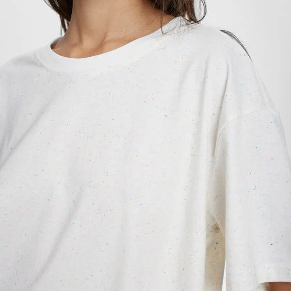 Numph Huby T-Shirt Cloud Dancer - Steranko Clothing Manchester