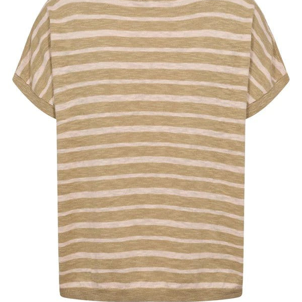 Numph Kiki Boatneck Pullover Mangano Calcite - Steranko Clothing Manchester