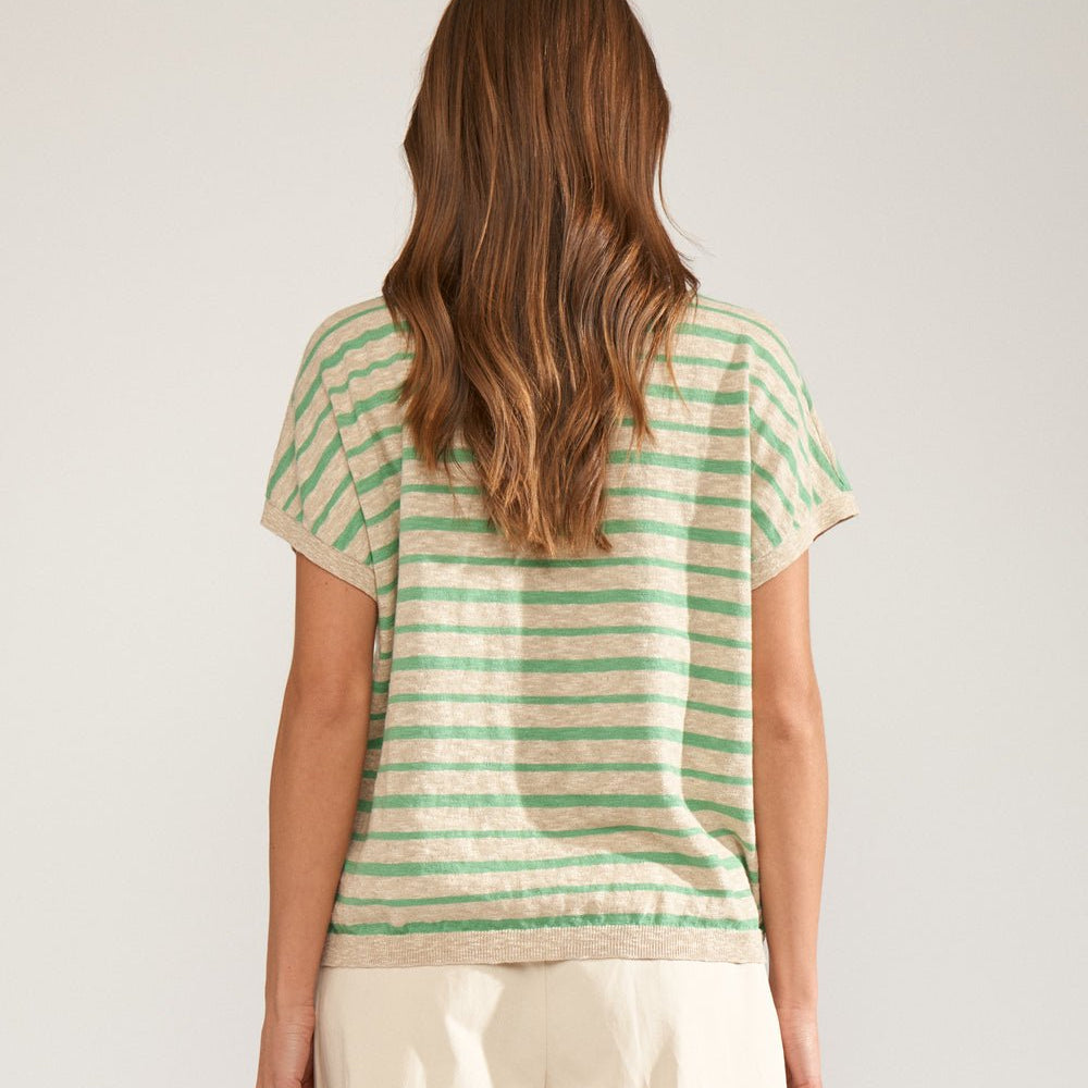Numph Kiki Pullover Absinthe Green - Steranko Clothing Manchester
