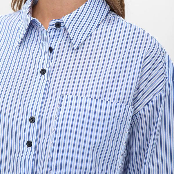 Numph Majra Shirt Dress Blues - Steranko Clothing Manchester