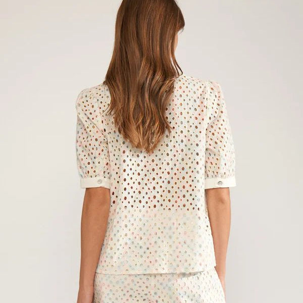 Numph Marisa S/S Shirt Bright White - Steranko Clothing Manchester
