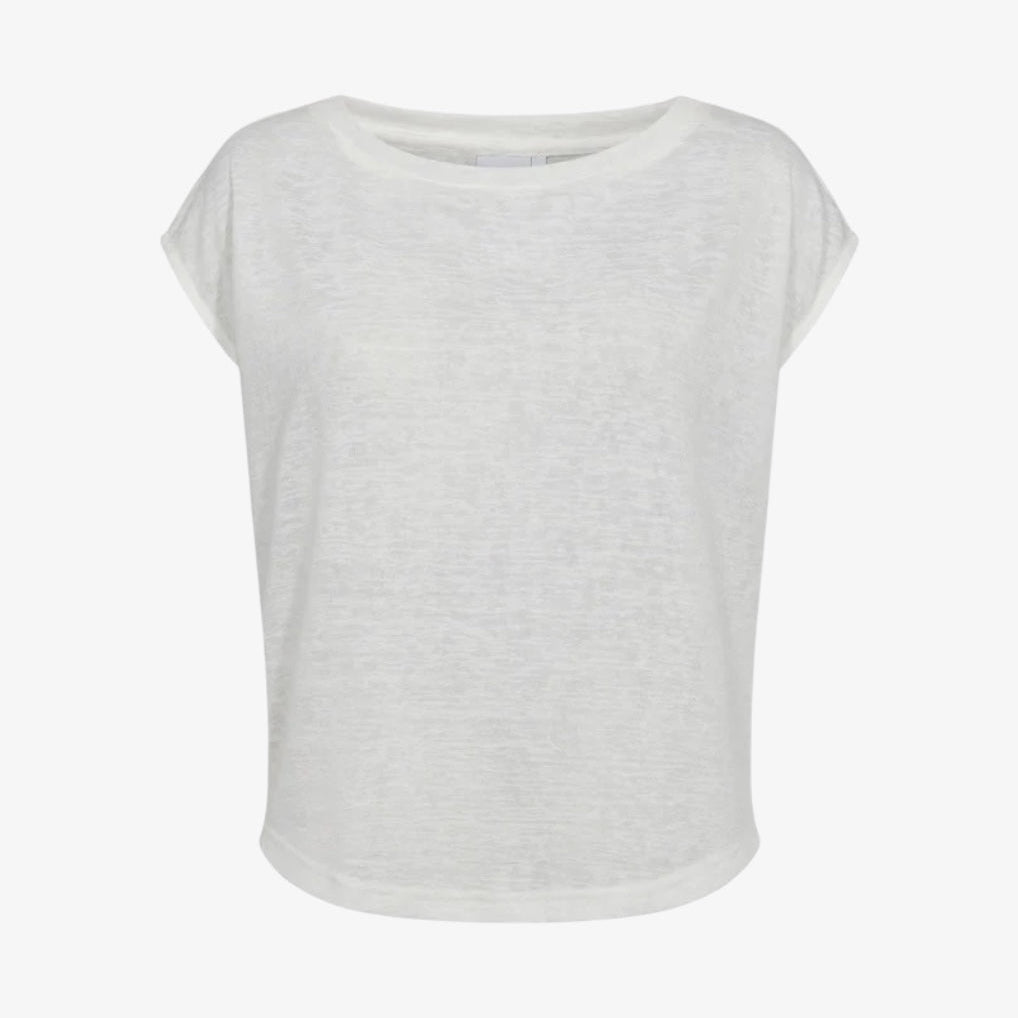 Numph Meddi T-Shirt Cloud Dancer - Steranko Clothing Manchester
