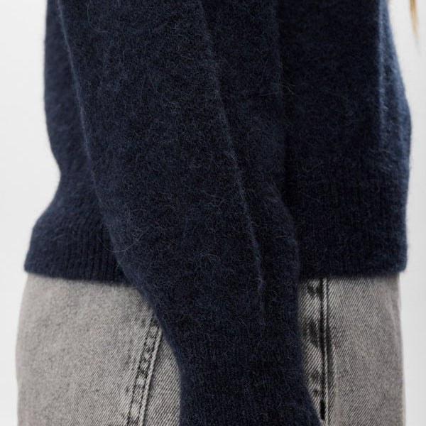 Numph Nuriette Pullover Dark Sapphire - Steranko Clothing Manchester