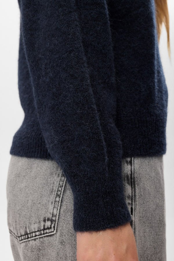 Numph Nuriette Pullover Dark Sapphire - Steranko Clothing Manchester