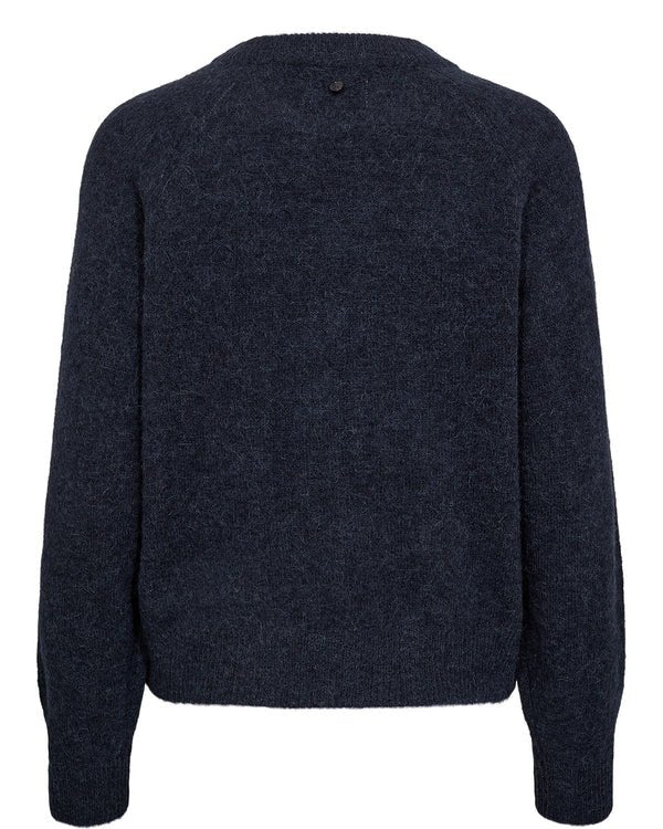 Numph Nuriette Pullover Dark Sapphire - Steranko Clothing Manchester