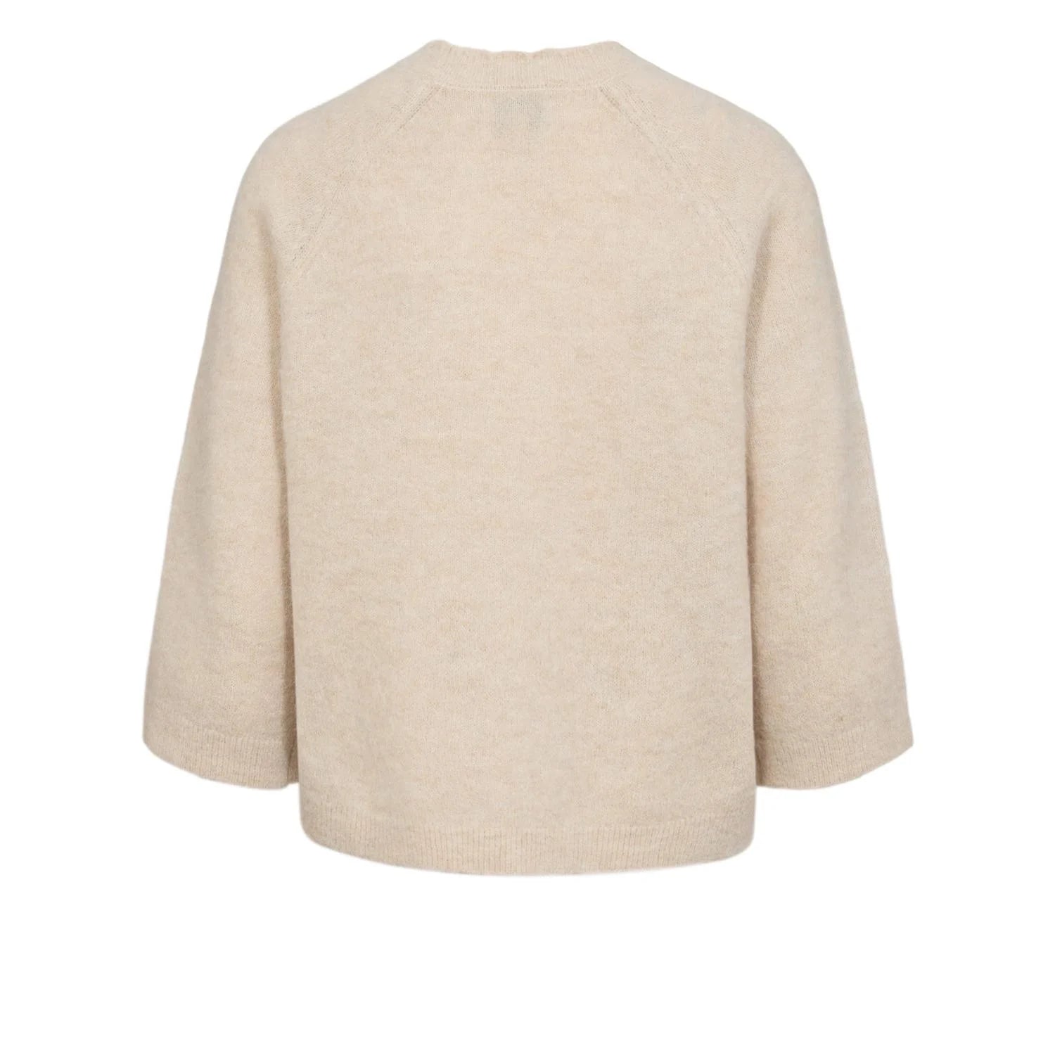 Numph Nuriette Selma Pullover Gray Morn - Steranko Clothing Manchester