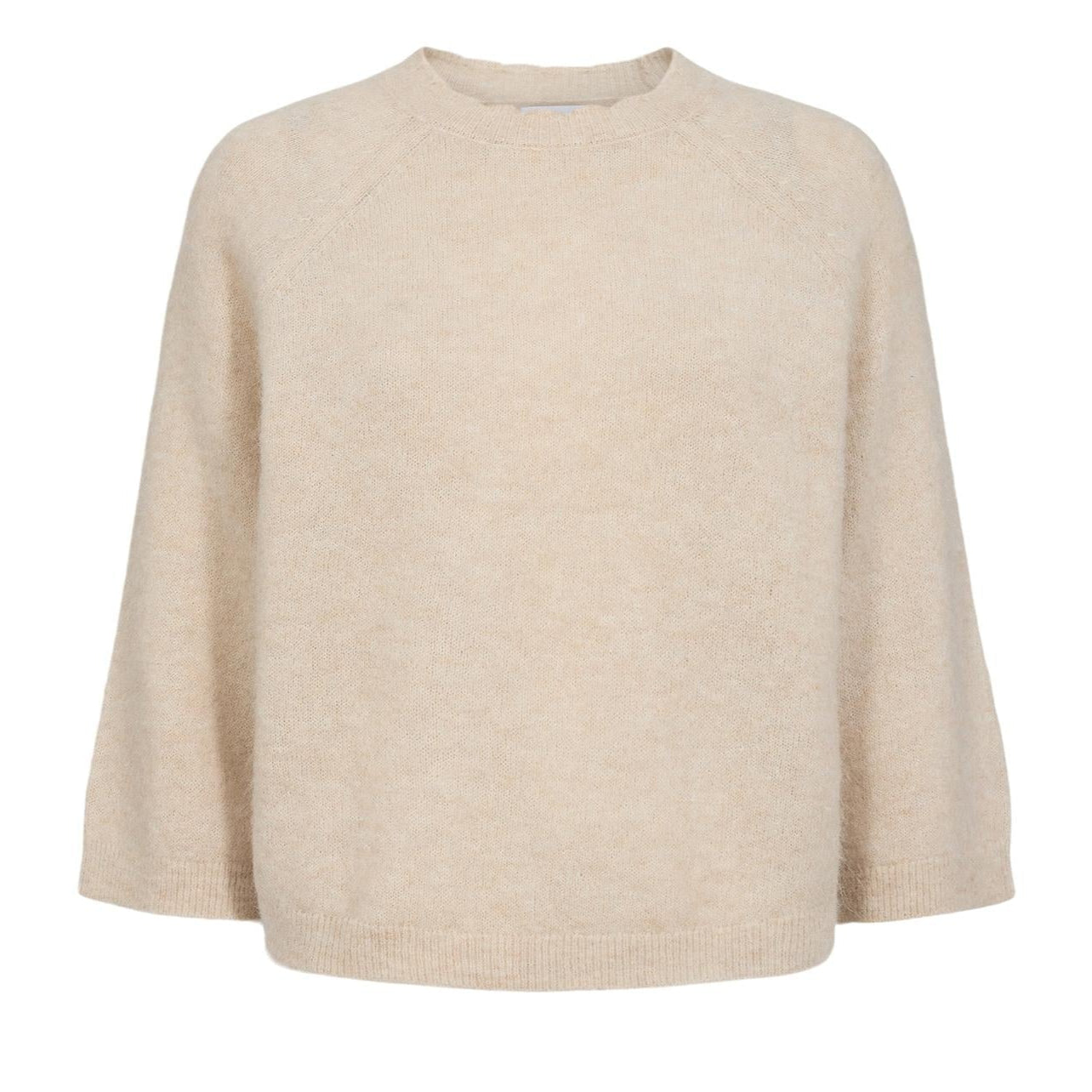 Numph Nuriette Selma Pullover Gray Morn - Steranko Clothing Manchester