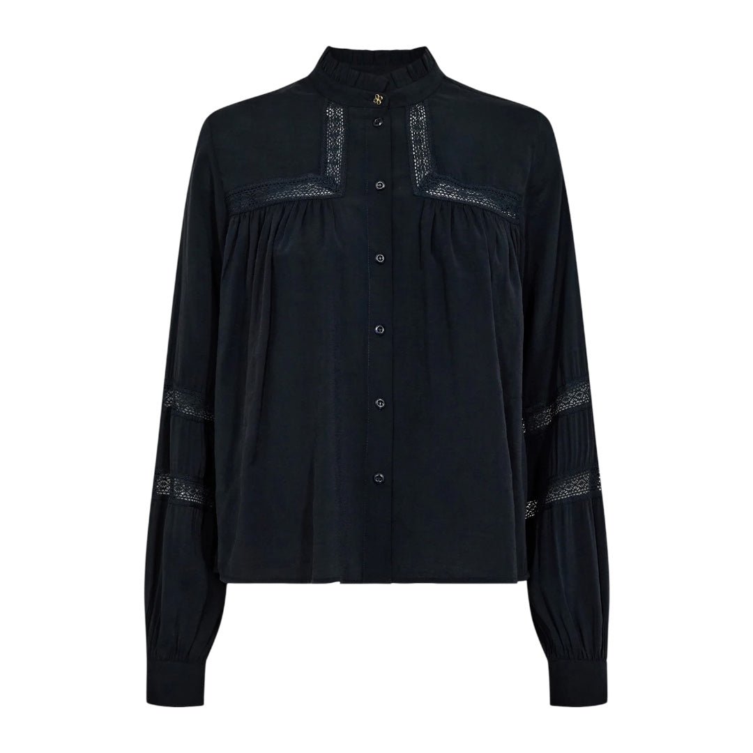 Numph Nurika Shirt Dark Sapphire - Steranko Clothing Manchester