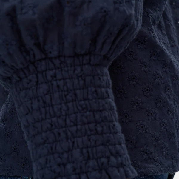 Numph Nusalvie Shirt Dark Sapphire - Steranko Clothing Manchester