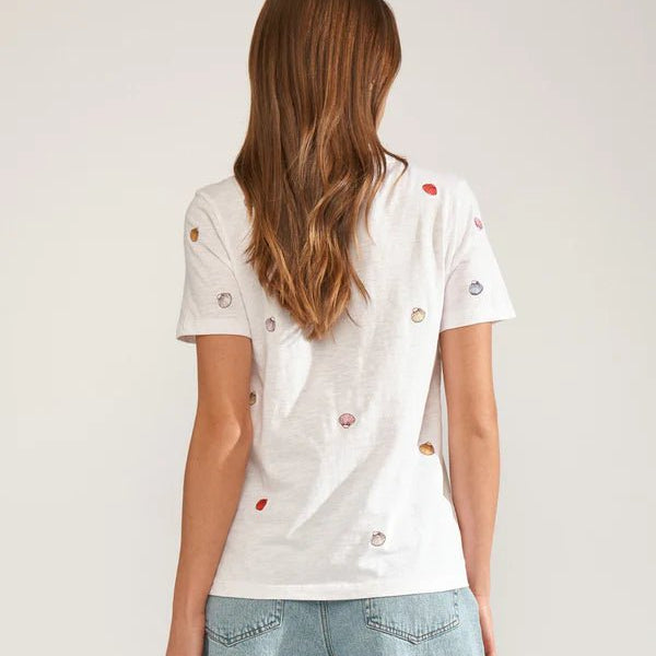 Numph Shellpa T-Shirt Bright White - Steranko Clothing Manchester