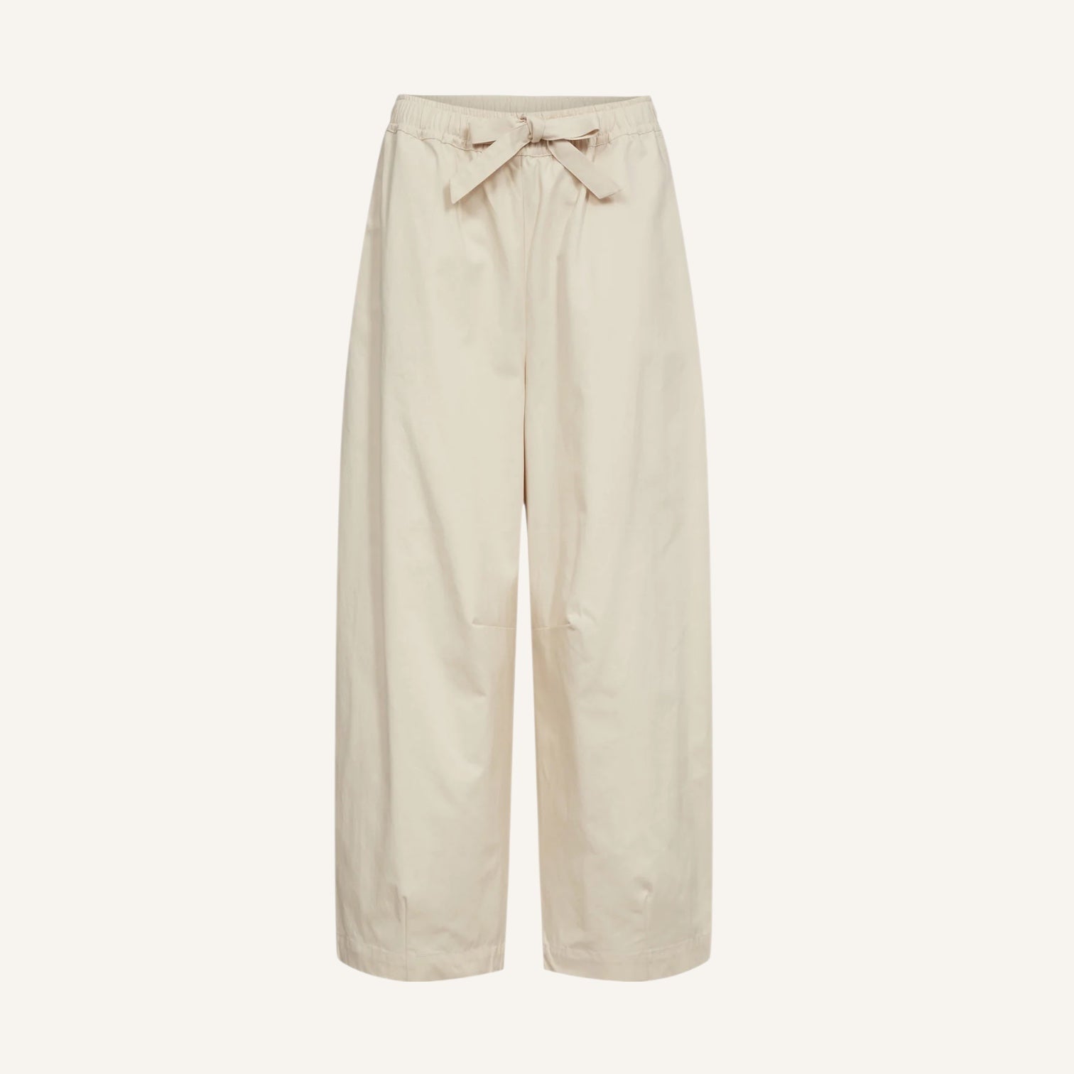 Numph Sunna Cropped Pants Whitecap Grey - Steranko Clothing Manchester