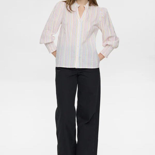 Numph Tashia Shirt Popcorn - Steranko Clothing Manchester
