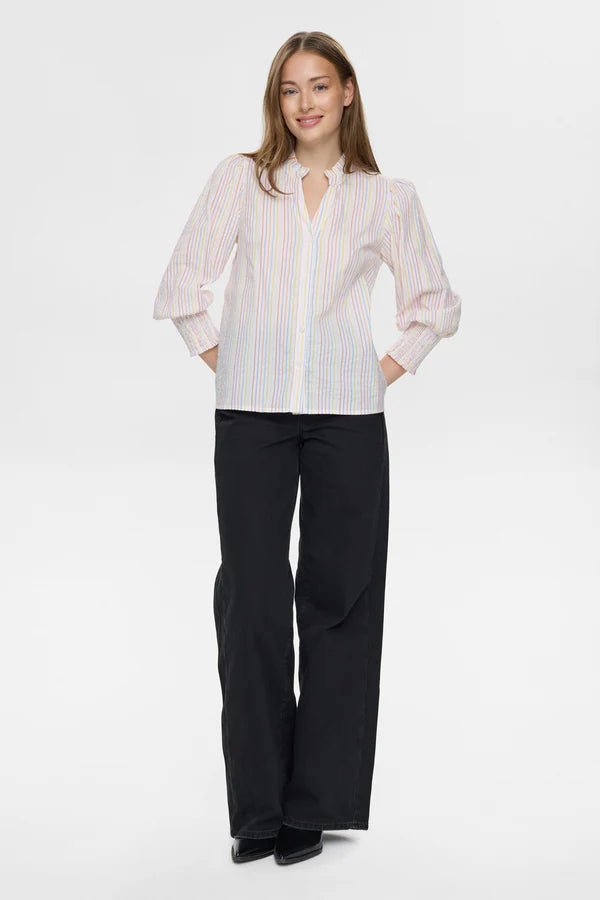 Numph Tashia Shirt Popcorn - Steranko Clothing Manchester