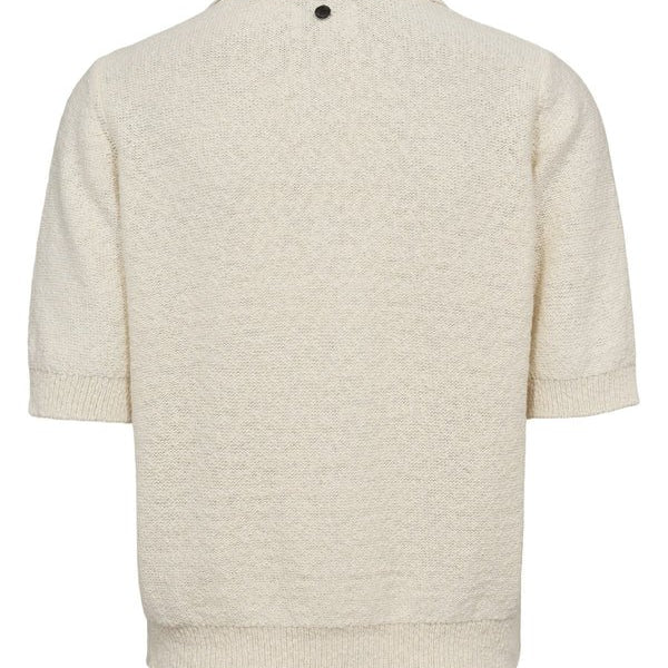 Numph Zola Cardigan Cloud Dancer - Steranko Clothing Manchester