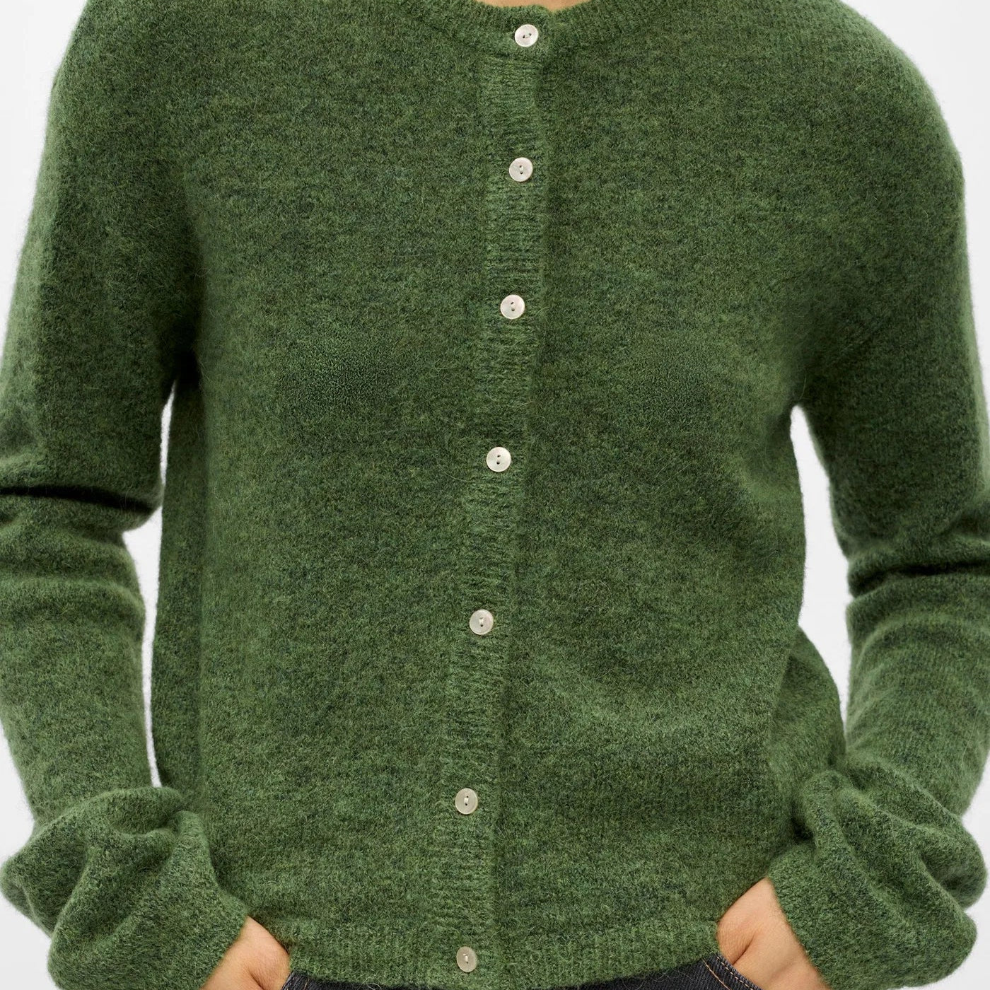 Object Alpaca Wool Blend Knitted Cardigan - Steranko Clothing Manchester