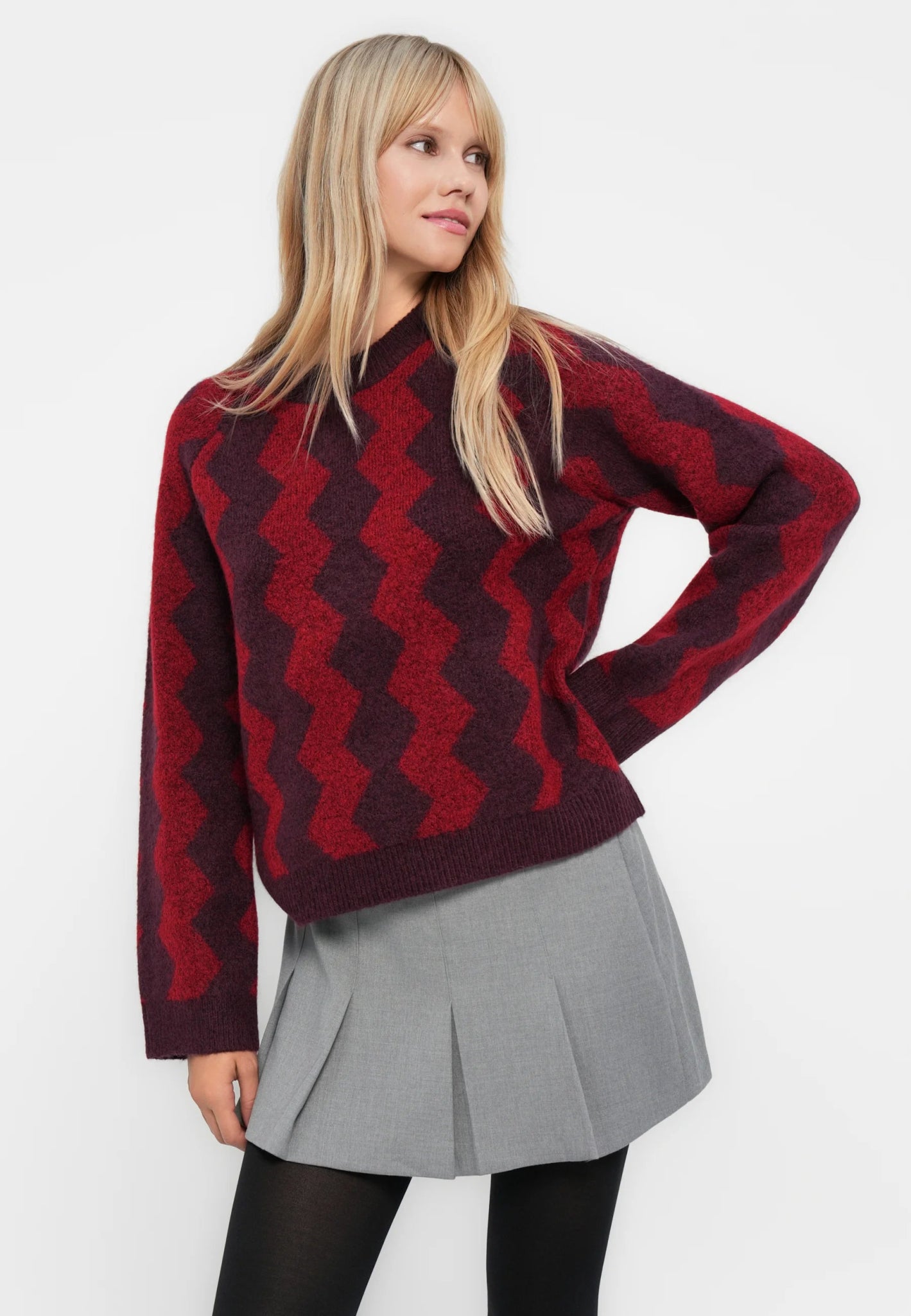 Object Diana Knit Mauve - Steranko Clothing Manchester