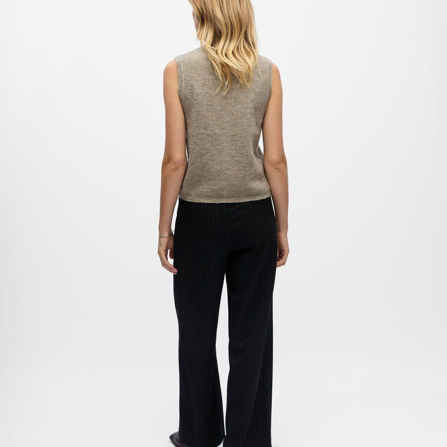 Object Diana Knitted Waistcoat Morel - Steranko Clothing Manchester