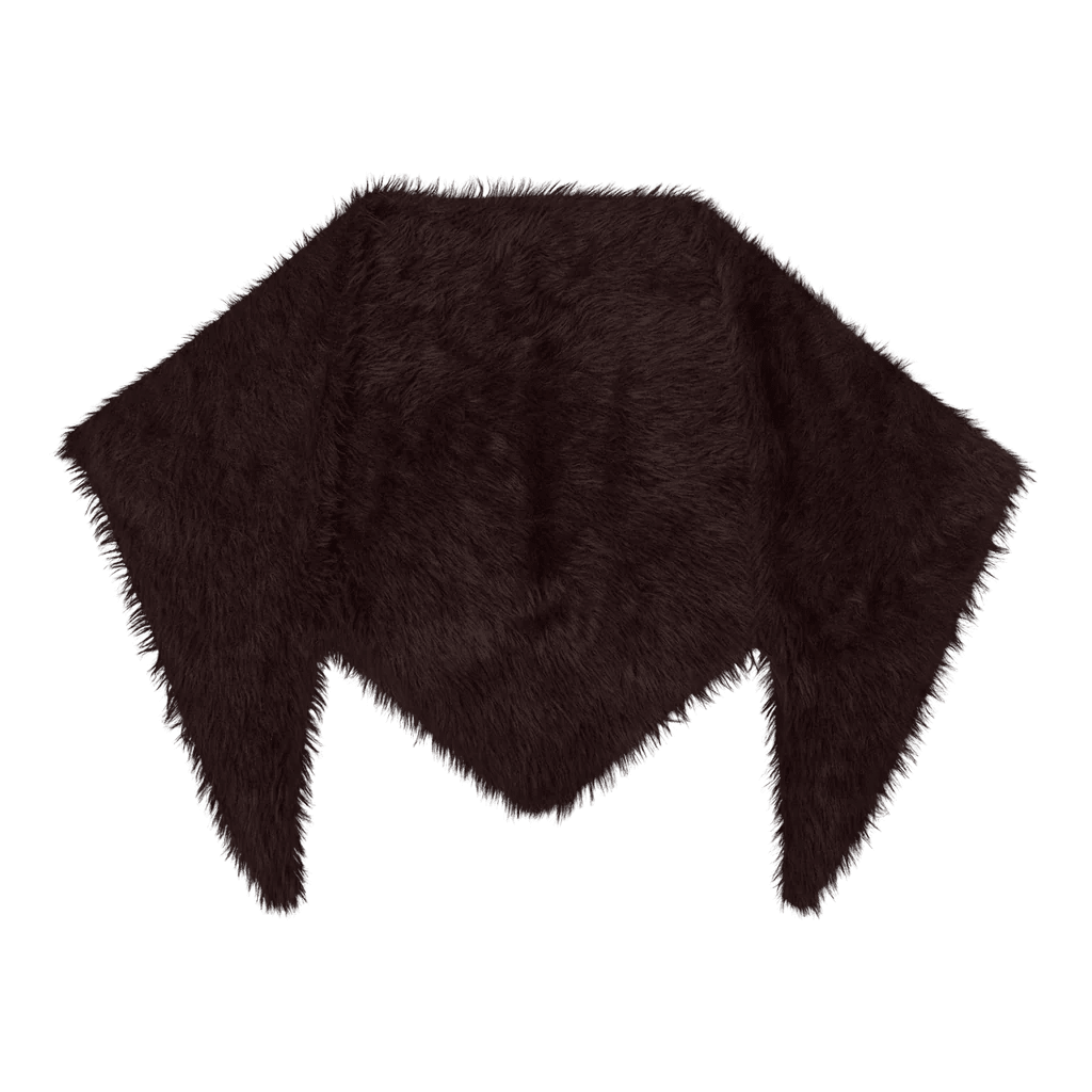 Object Harriet Scarf Seal Brown - Steranko Clothing Manchester