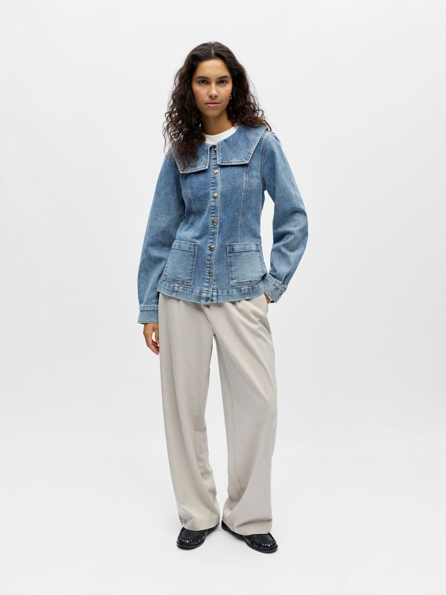 Object Ivy Denim Shirt Medium Blue - Steranko Clothing Manchester