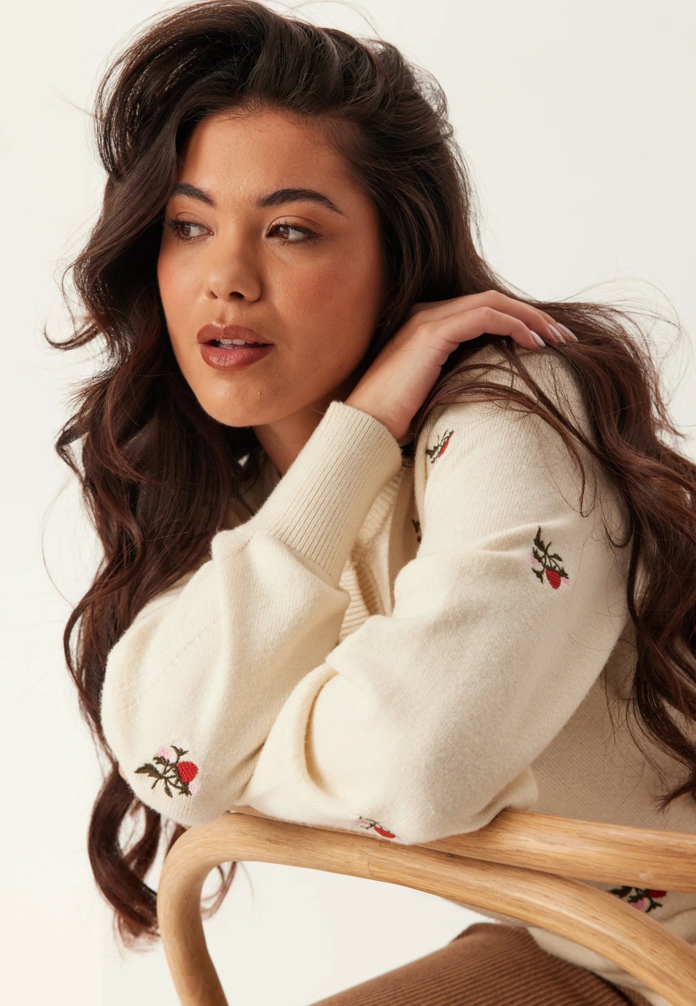 Object Jebba Thess L/S Knit Cardigan Birch Melange - Steranko Clothing Manchester