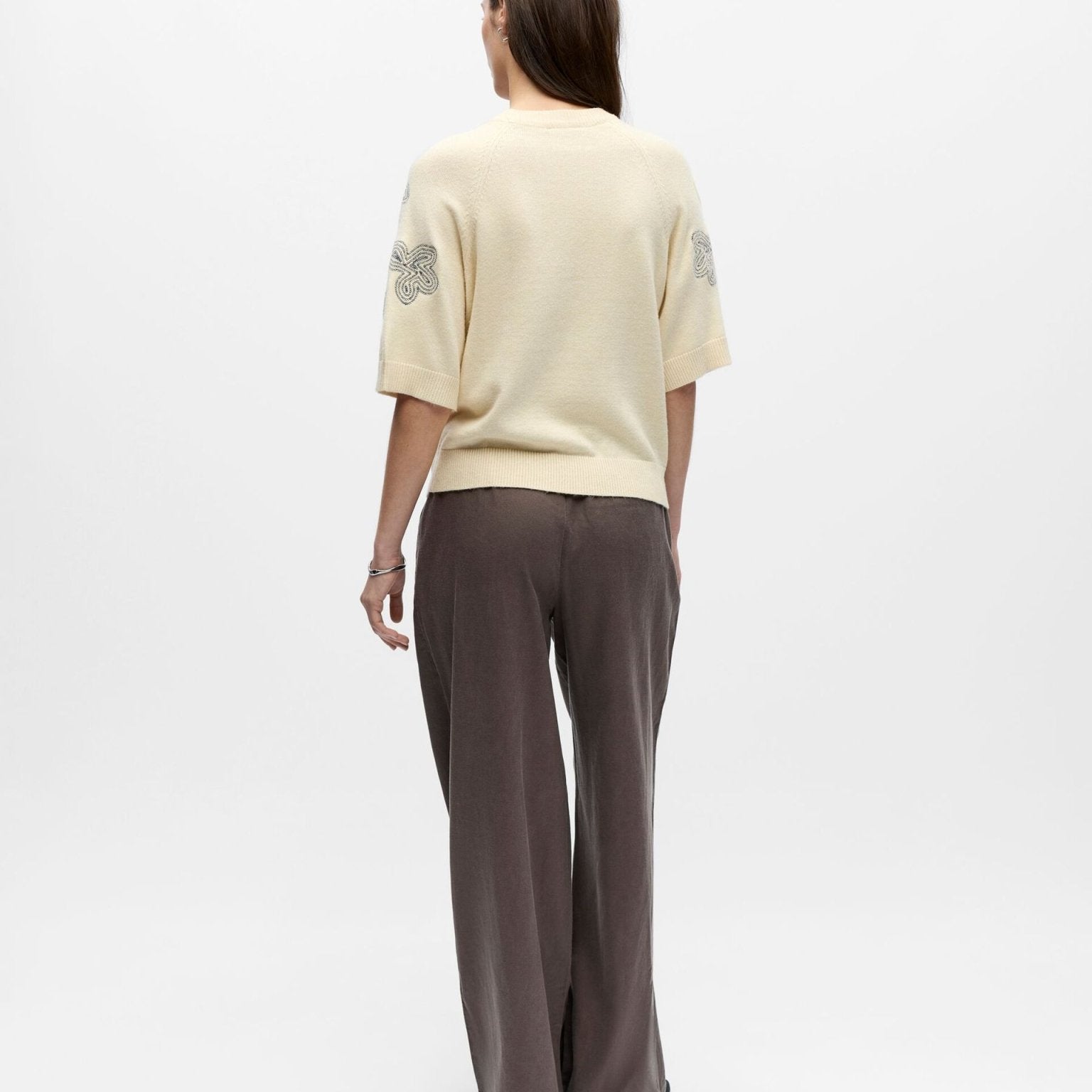 Object Laney Rubin SS Pullover Sandshell/Sky captain - Steranko Clothing Manchester