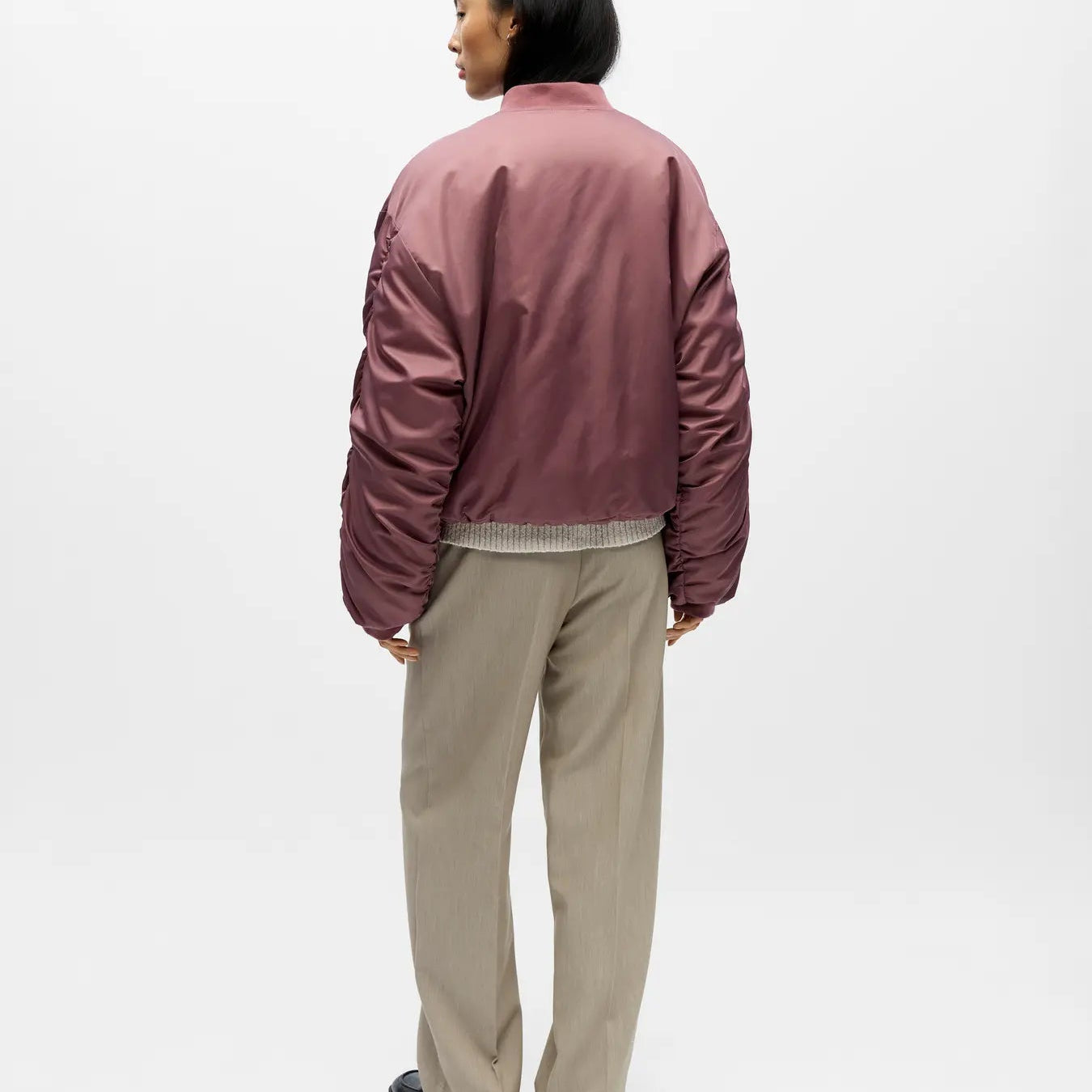 Object Mary Bomber Jacket Rose Brown - Steranko Clothing Manchester