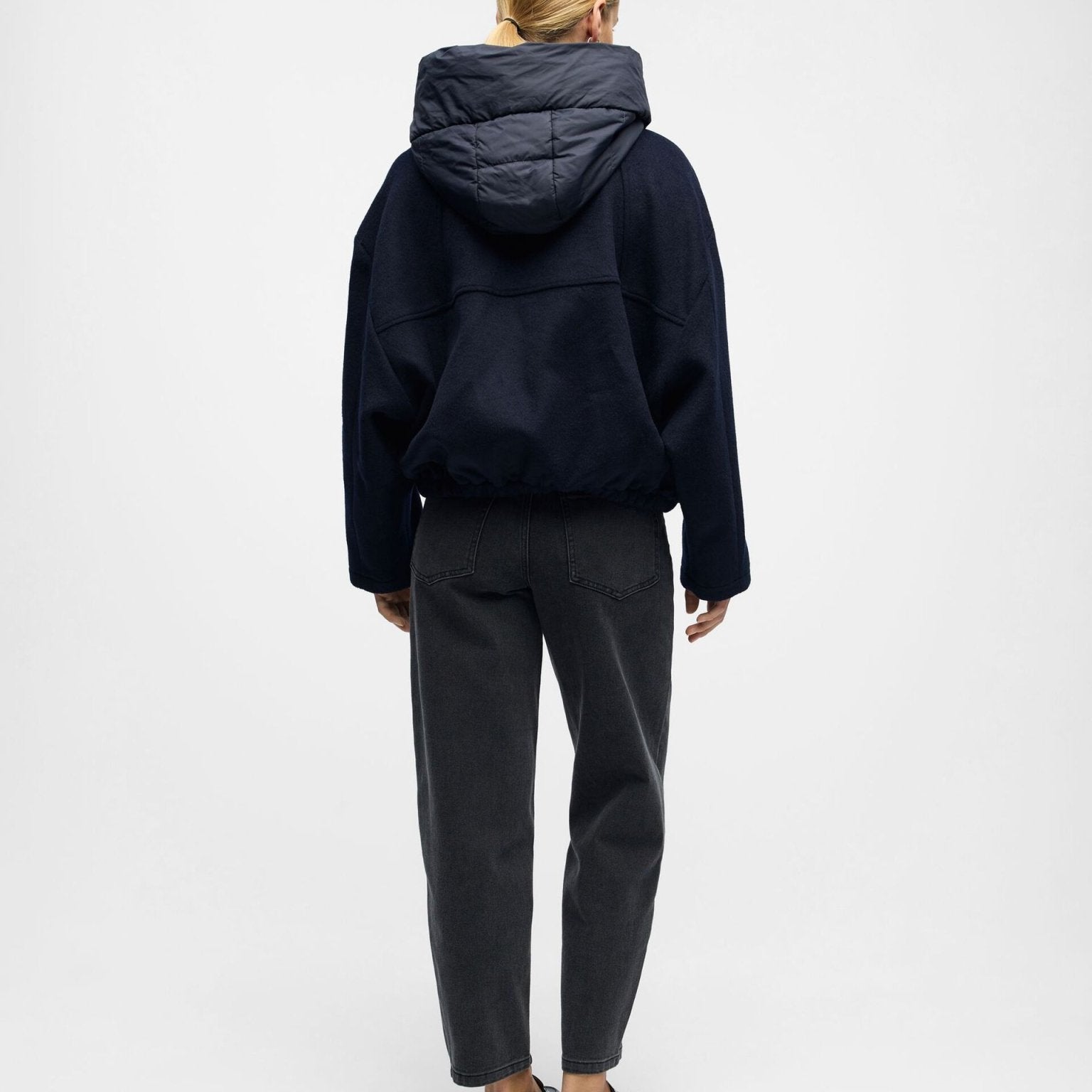 Object Moore Wool Bomber Sky Captain - Steranko Clothing Manchester