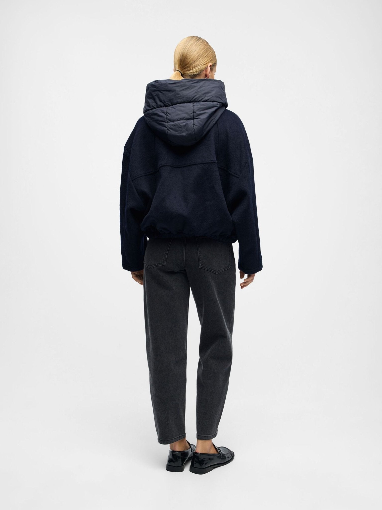 Object Moore Wool Bomber Sky Captain - Steranko Clothing Manchester