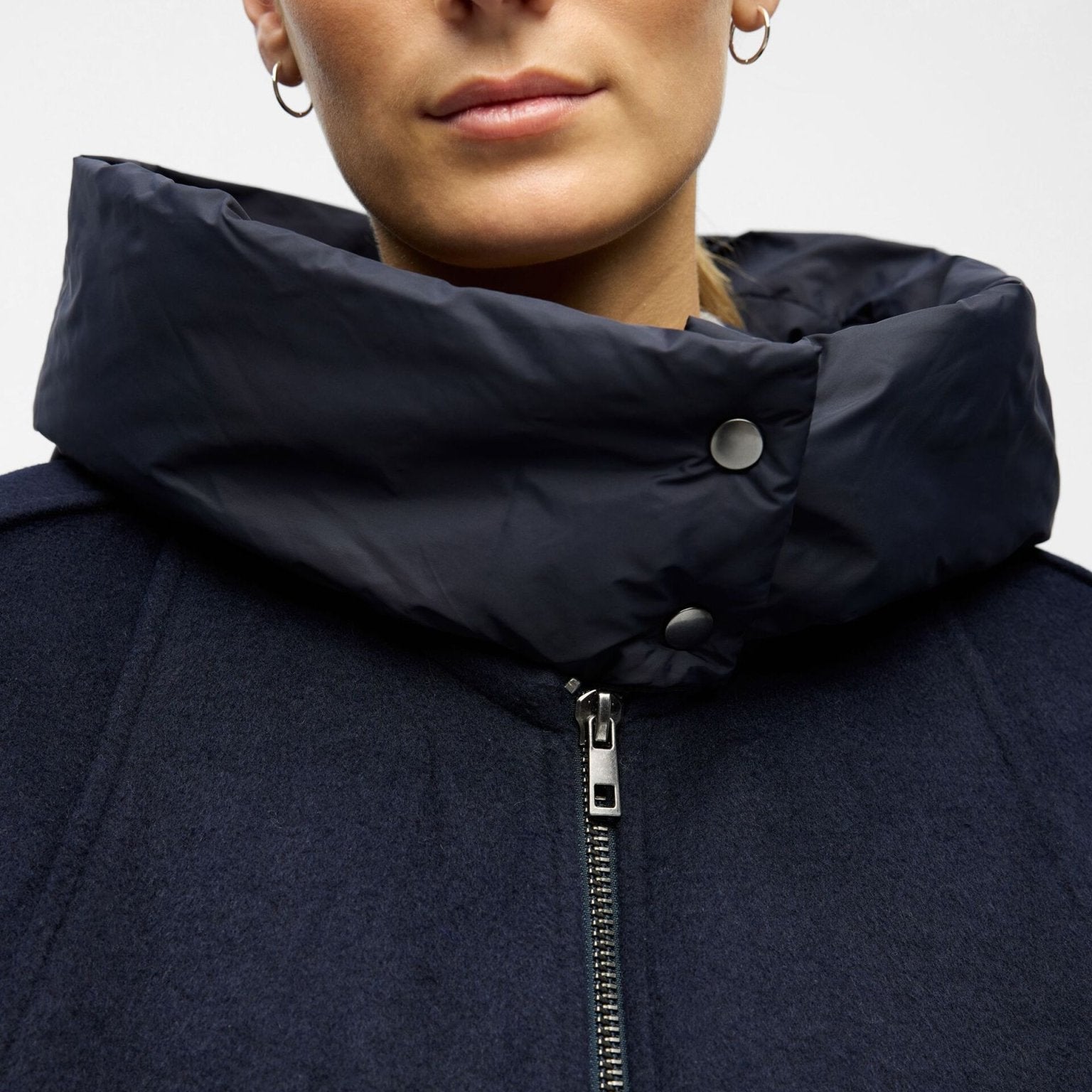 Object Moore Wool Bomber Sky Captain - Steranko Clothing Manchester