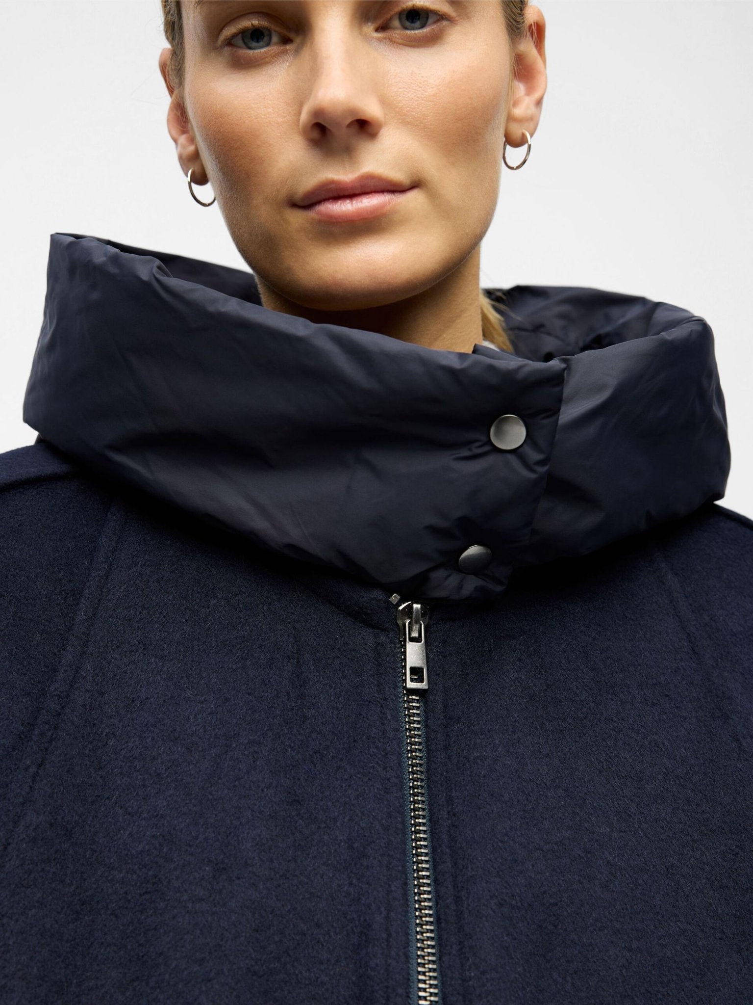 Object Moore Wool Bomber Sky Captain - Steranko Clothing Manchester