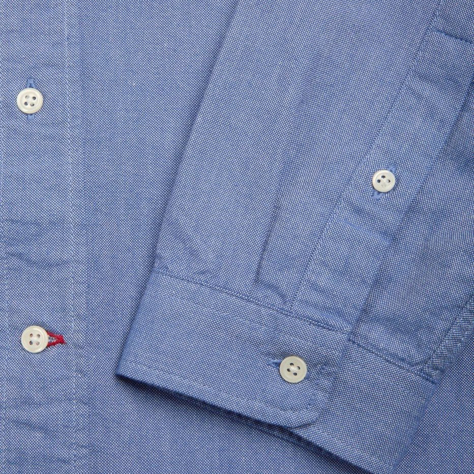Oliver Spencer Brook Shirt McKenzie Blue - Steranko Clothing Manchester