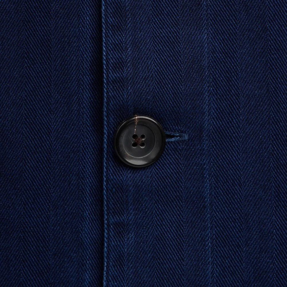 Oliver Spencer Kennard Jacket Faye Indigo Blue - Steranko Clothing Manchester