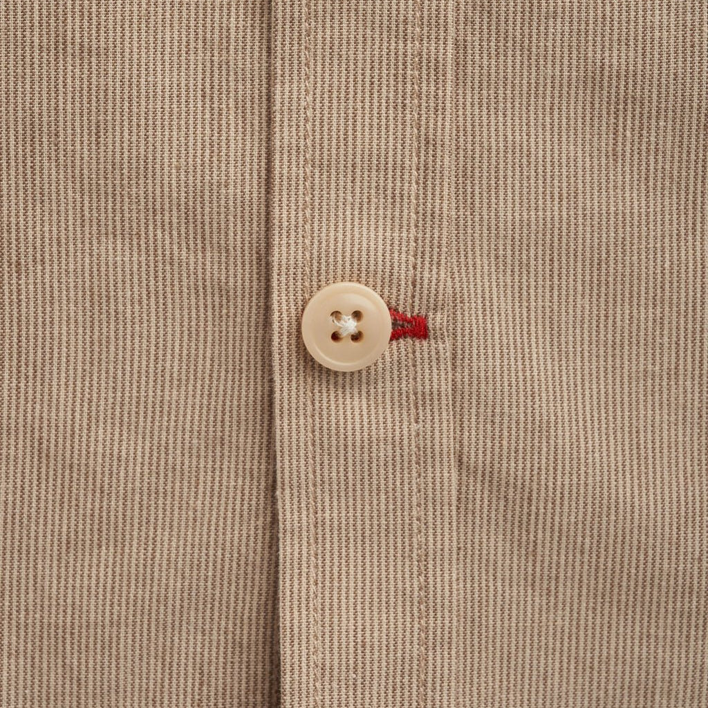 Oliver Spencer New York Special Shirt Howell Beige - Steranko Clothing Manchester