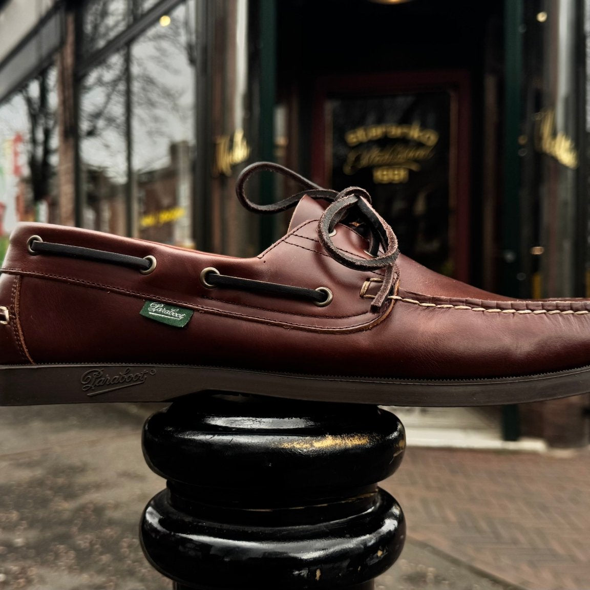 Paraboot Barth Marine Marron America - Steranko Clothing Manchester