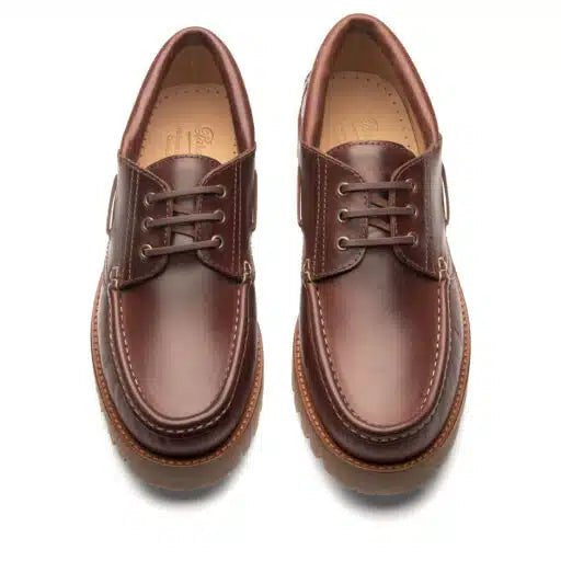 Paraboot Briac Jannu Marron Lisse America - Steranko Clothing Manchester