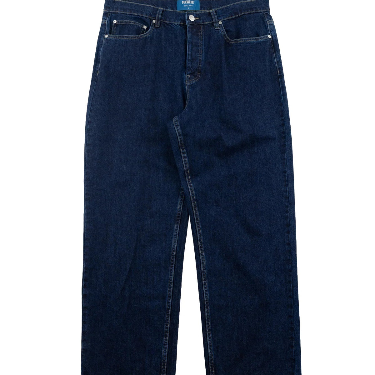 Pexwear 5 Pocket Jeans Indigo Denim - Steranko Clothing Manchester