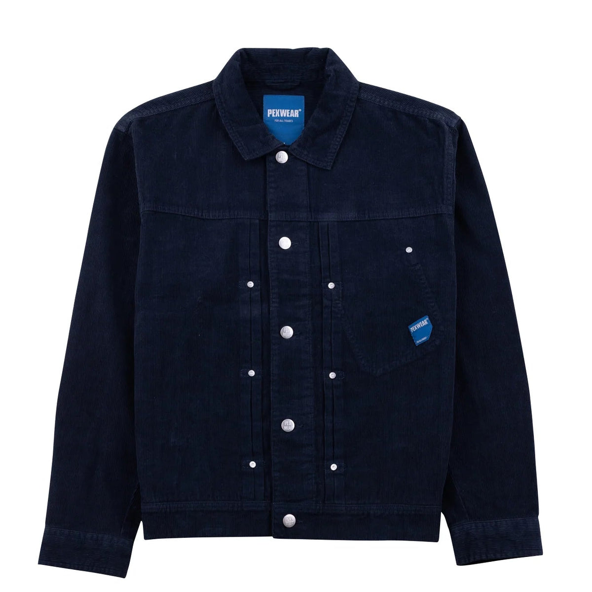Pexwear Trucker Jacket Deep Navy Cord - Steranko Clothing Manchester
