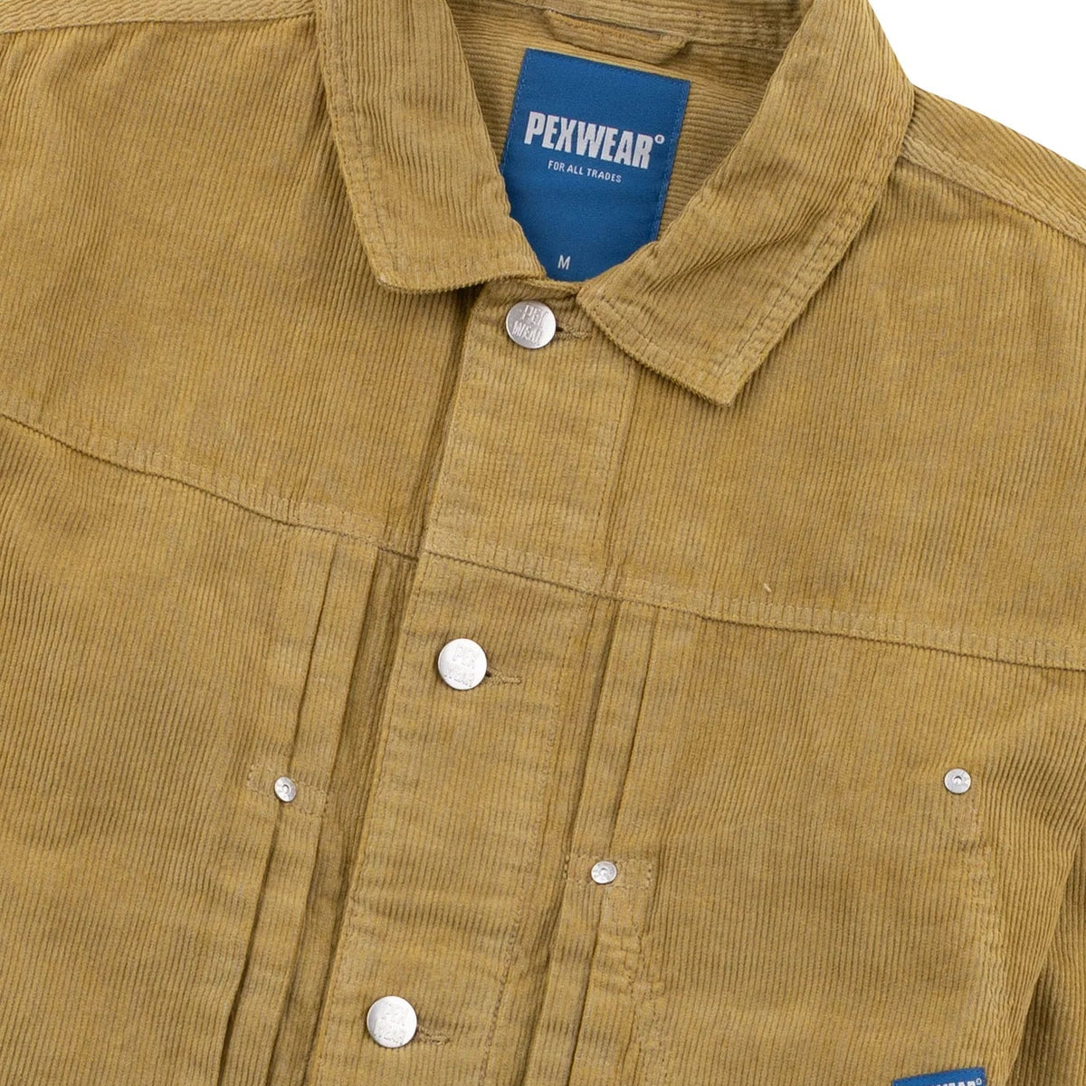Pexwear Trucker Jacket Sand Cord - Steranko Clothing Manchester