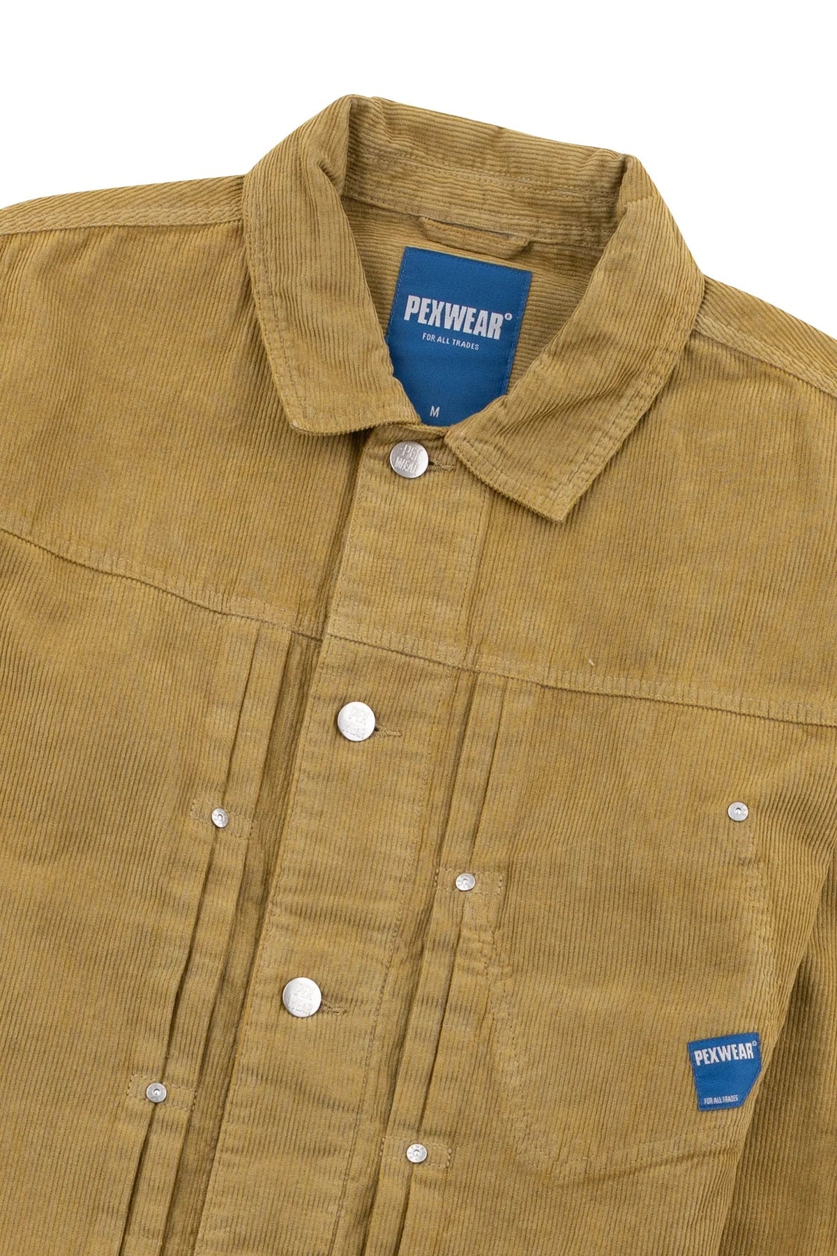 Pexwear Trucker Jacket Sand Cord - Steranko Clothing Manchester
