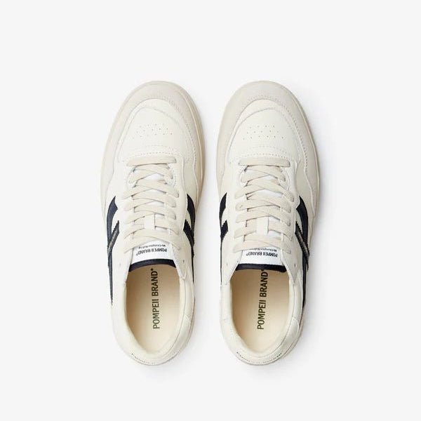 Pompeii Elan Pippa Ecru Navy - Steranko Clothing Manchester