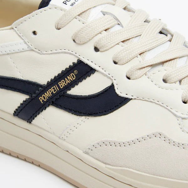 Pompeii Elan Pippa Ecru Navy - Steranko Clothing Manchester