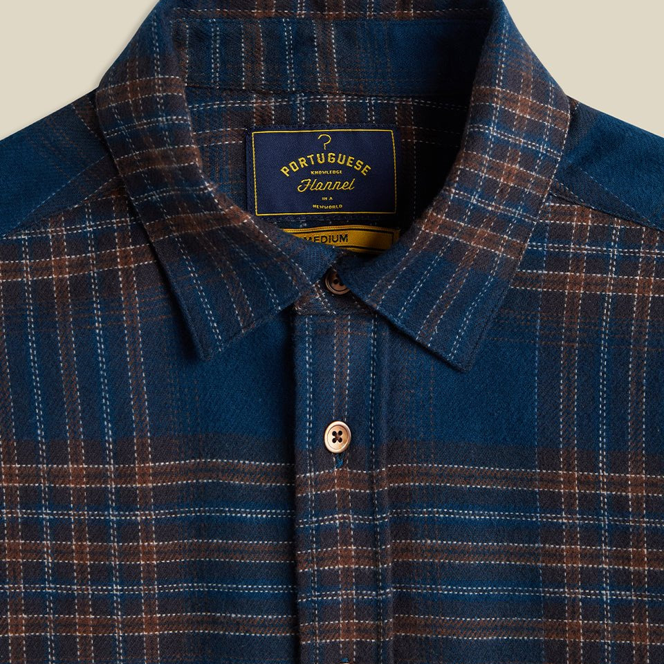 Portuguese Flannel Bossa Shirt - Steranko Clothing Manchester