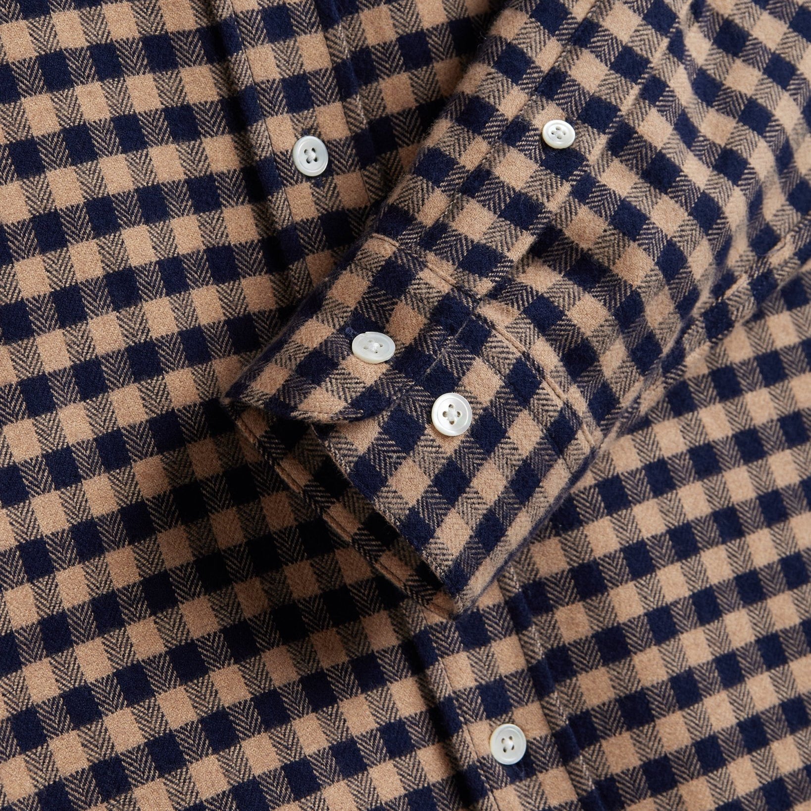 Portuguese Flannel Rocca Shirt Brown - Steranko Clothing Manchester