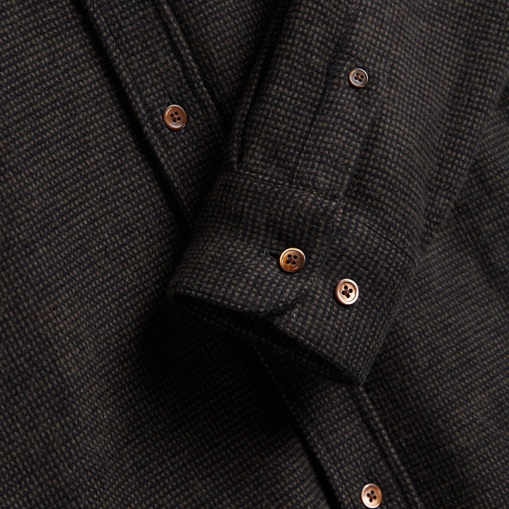 Portuguese Flannel Sounds Shirt Brown - Steranko Clothing Manchester