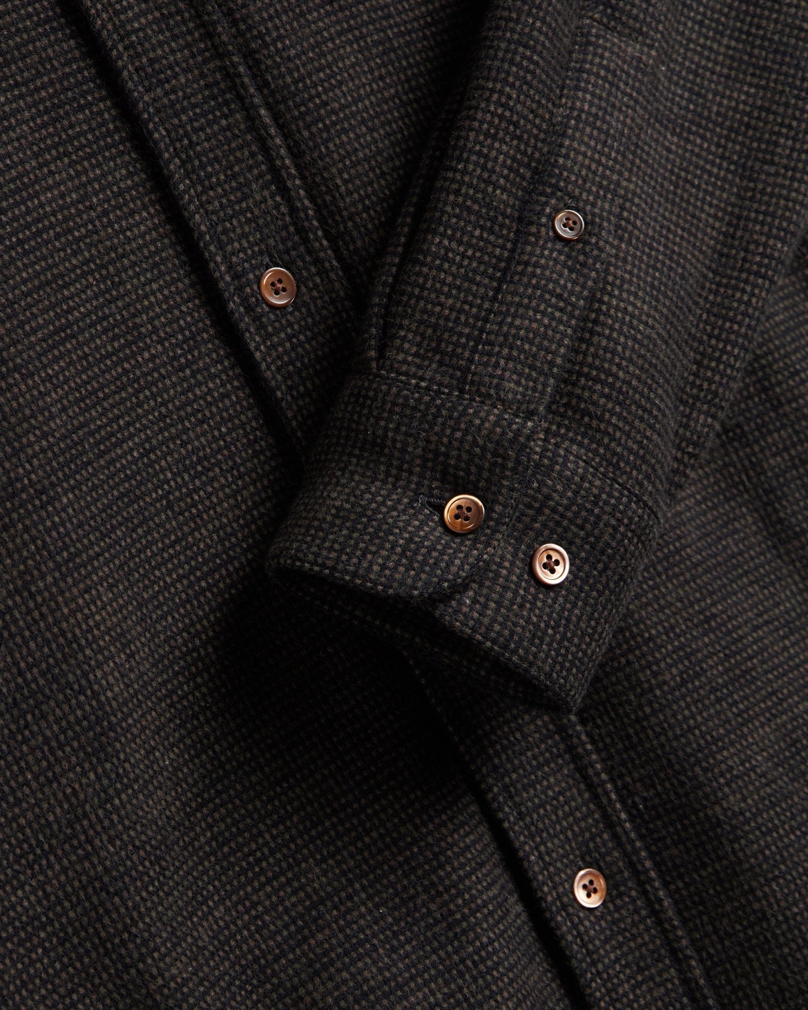 Portuguese Flannel Sounds Shirt Brown - Steranko Clothing Manchester