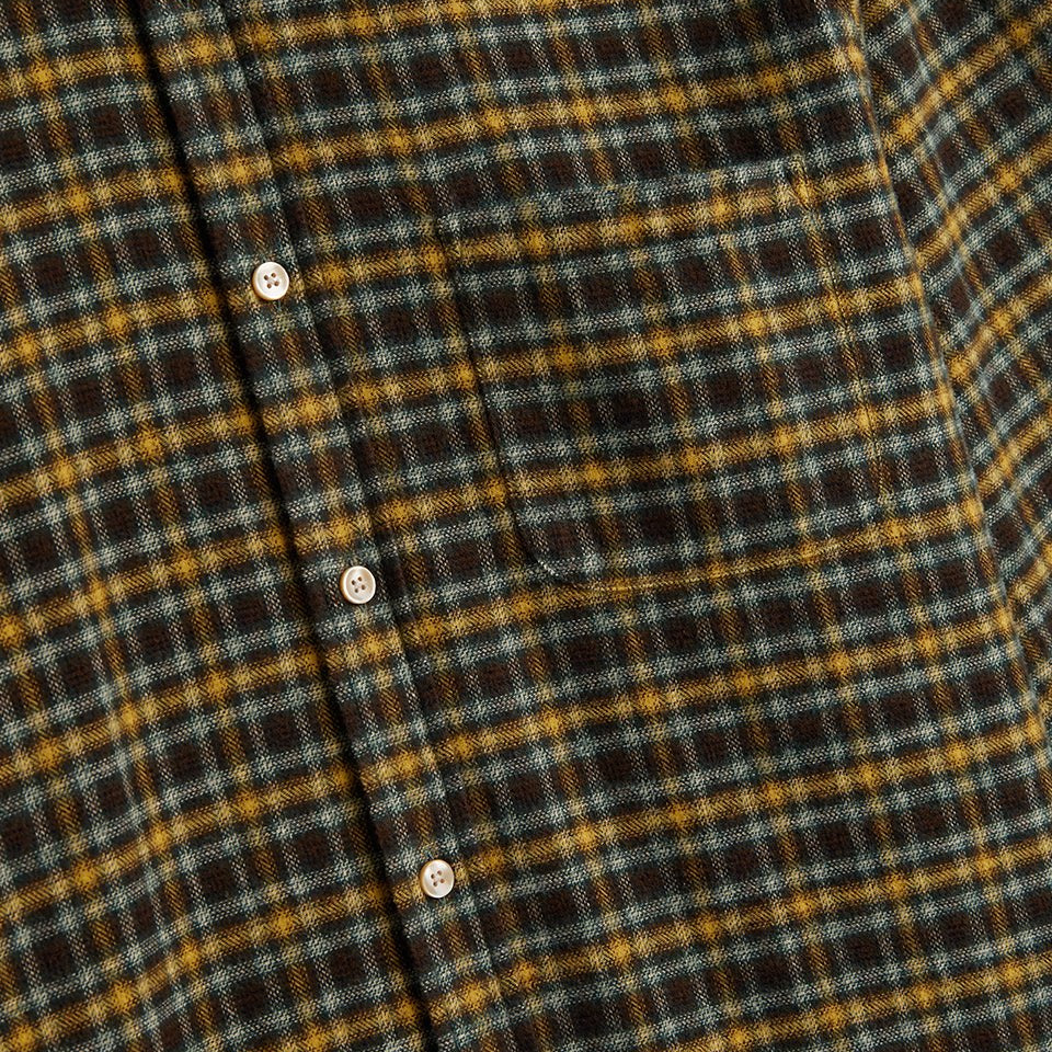 Portuguese Flannel Vouga Shirt Green - Steranko Clothing Manchester