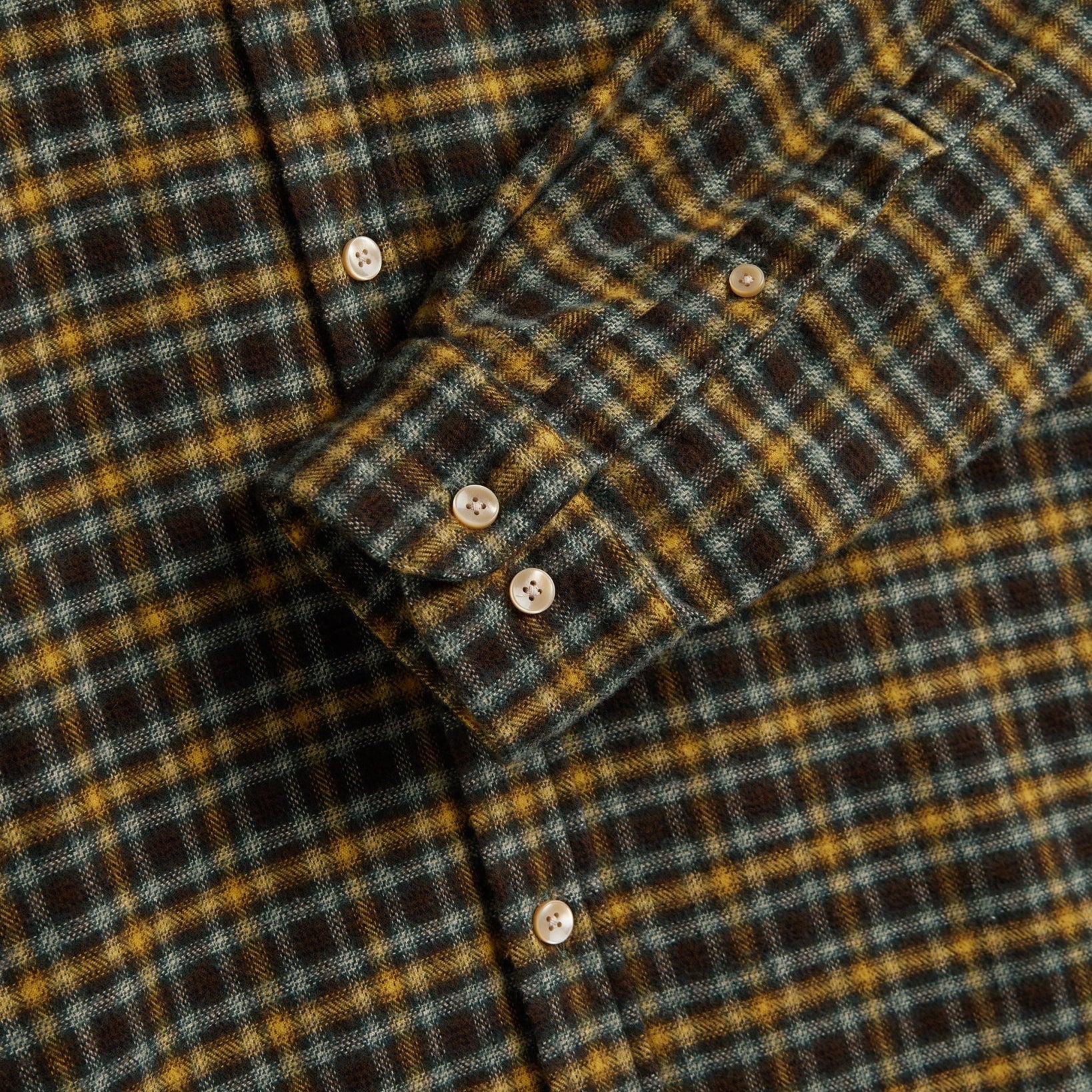 Portuguese Flannel Vouga Shirt Green - Steranko Clothing Manchester