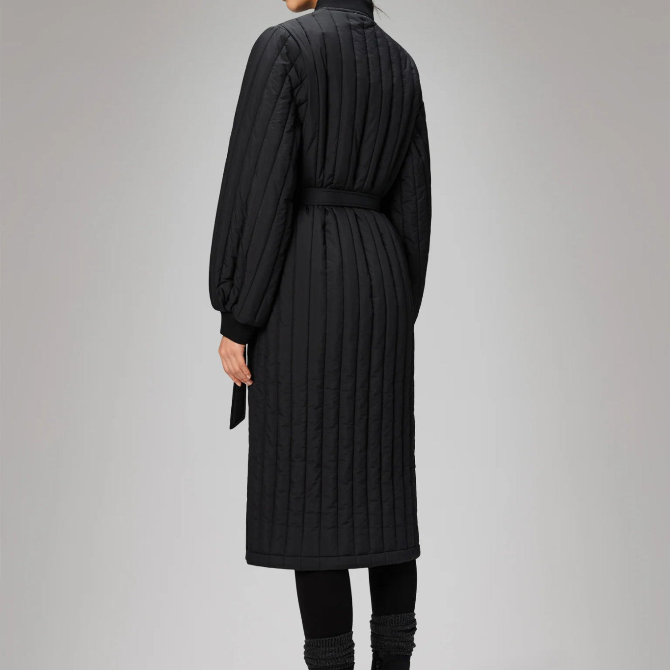 Rains Banja Liner W Coat T1 Black - Steranko Clothing Manchester