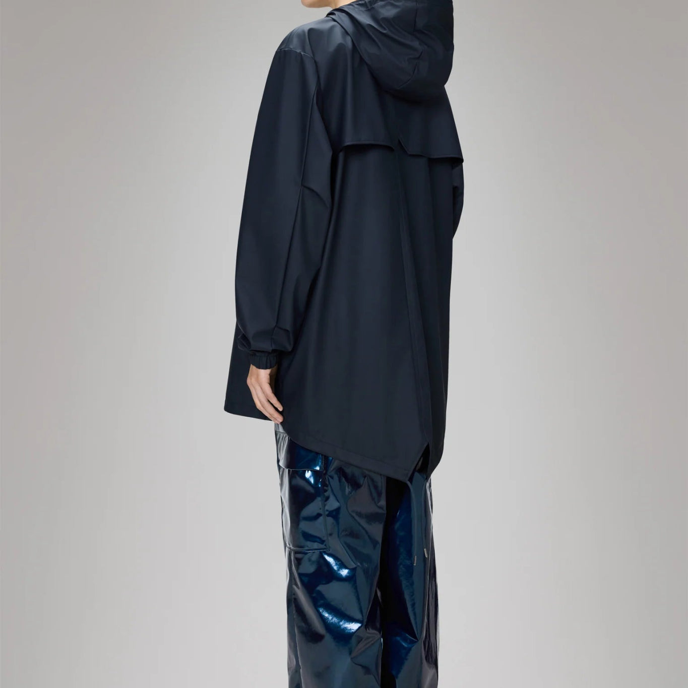 Rains Fishtail Jacket W3 Navy - Steranko Clothing Manchester