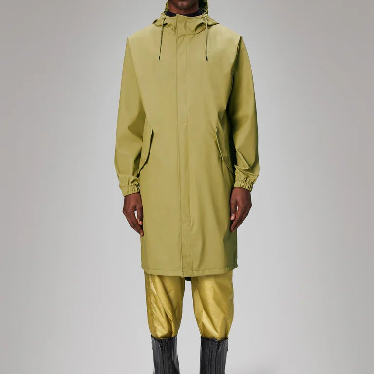 Rains Fishtail Parker W3 Khaki - Steranko Clothing Manchester